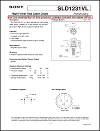 Click here to download SLD1231 Datasheet