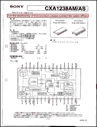 Click here to download CXA1238AS Datasheet