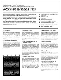 Click here to download ACX321 Datasheet