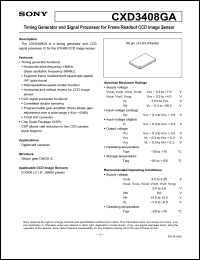 Click here to download CXD3408 Datasheet