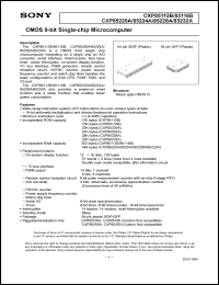 Click here to download CXP85112 Datasheet