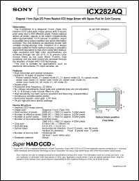 Click here to download ICX282AQ Datasheet