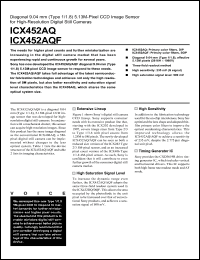 Click here to download ICX452 Datasheet