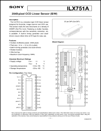 Click here to download ILX751 Datasheet