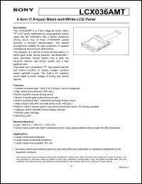 Click here to download LCX036AMT Datasheet
