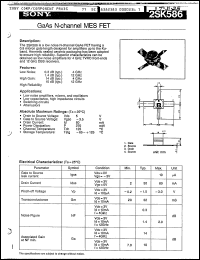 Click here to download 2SK586 Datasheet