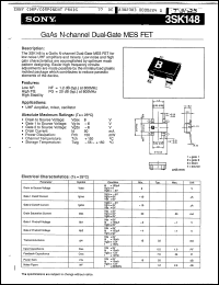Click here to download 3SK148 Datasheet