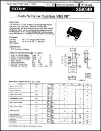 Click here to download 3SK149 Datasheet