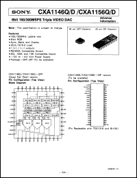 Click here to download CXA1146Q Datasheet