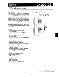 Click here to download CXQ70108-8D Datasheet