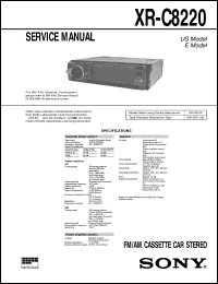 Click here to download XR-C8220 Datasheet
