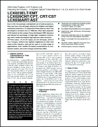 Click here to download LCX023EMT Datasheet