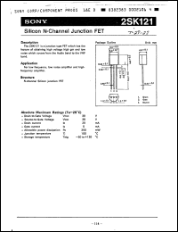 Click here to download 2SK121 Datasheet