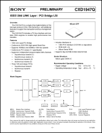 Click here to download CXD1947Q Datasheet