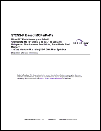 Click here to download S72NS128PD0KJFLC2 Datasheet