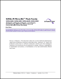 Click here to download S29GL032M10BBCR03 Datasheet