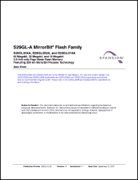 Click here to download S29GL032A10FAI013 Datasheet