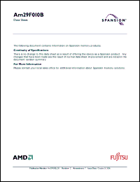 Click here to download AM29F010B-120PD Datasheet