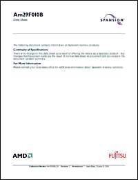 Click here to download AM29F010B-45PC Datasheet