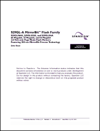 Click here to download S29GL016A10TFER13 Datasheet