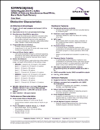 Click here to download S29WS128J Datasheet