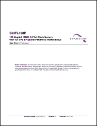 Click here to download S25FL128P Datasheet