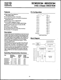 Click here to download 883/23C64MD Datasheet