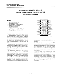 Click here to download UCS5810HMIL Datasheet