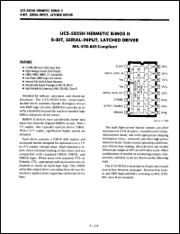 Click here to download UCS5822HMIL Datasheet