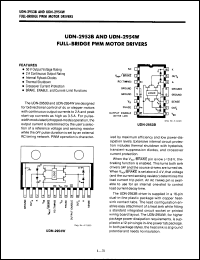 Click here to download UDN2953W Datasheet