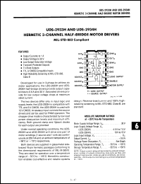 Click here to download UDS2933H883 Datasheet