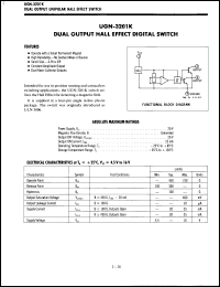 Click here to download UGN3201M Datasheet