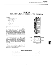 Click here to download ULN3783M Datasheet