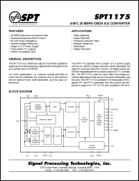 Click here to download SPT1175ACS Datasheet