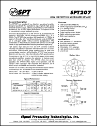 Click here to download SPT207AMH Datasheet