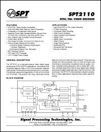 Click here to download SPT2110 Datasheet