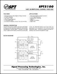 Click here to download SPT5100SCT Datasheet
