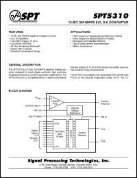 Click here to download SPT5310SIP Datasheet