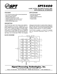 Click here to download SPT5400SCP Datasheet