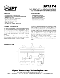 Click here to download SPT574CCS Datasheet