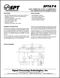 Click here to download SPT674 Datasheet