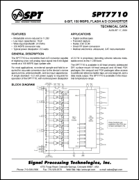 Click here to download SPT7710BIG Datasheet