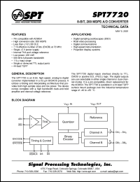 Click here to download SPT7720SIT Datasheet