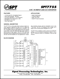 Click here to download SPT7755AIK Datasheet