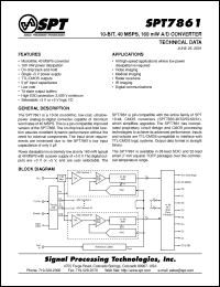 Click here to download SPT7861SCT Datasheet