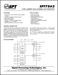 Click here to download SPT7862SIT Datasheet