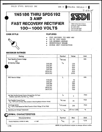 Click here to download SPD5192 Datasheet
