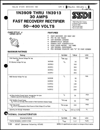 Click here to download 1N3909 Datasheet