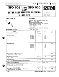 Click here to download SPD610 Datasheet