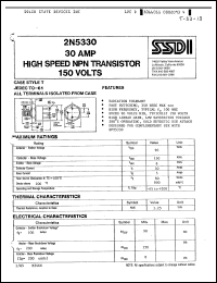 Click here to download 2N5330 Datasheet